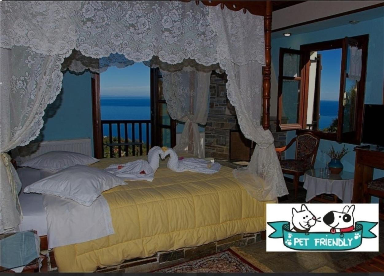 Diogenis Hotel Tsagkarada Buitenkant foto